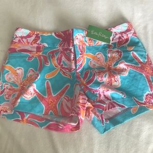 NWT Lilly Pulitzer Via Sunny shorts